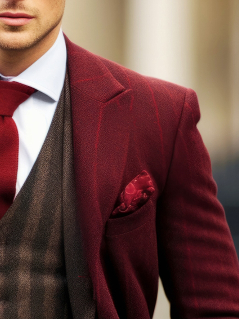 Claret Borough Suit-thumb
